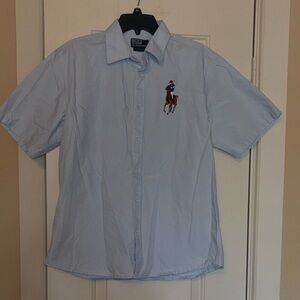 Ralph Lauren Light Blue Casual Button Down Shirt
